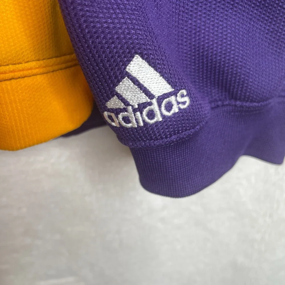 Los Angeles Lakers NBA Adidas Full Zip Up Hoodie/Jacket Mens Medium